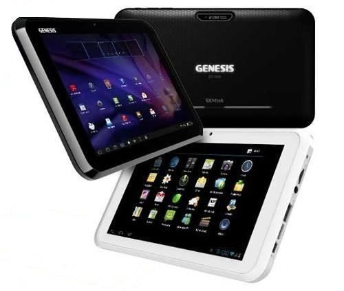 Tablet Genesis Gt-7240 Branco + Receptor Tv Digital Dongle
