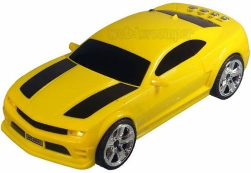 Carro Caixa Caixinha De Som Camaro Mp3 Usb Micro Sd P2